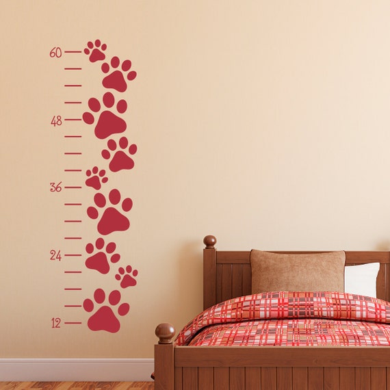 Paw Print Chart