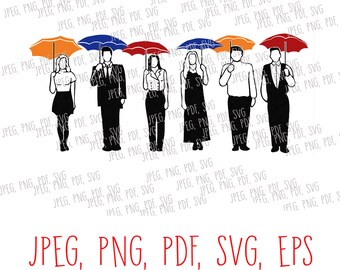 Free Free 252 Friends Umbrella Svg SVG PNG EPS DXF File