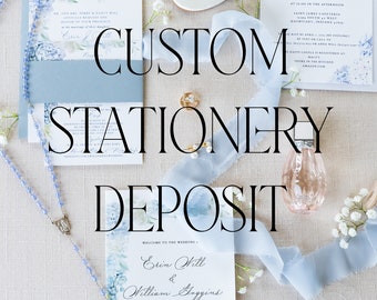 Wedding Stationery Design and Print Deposit