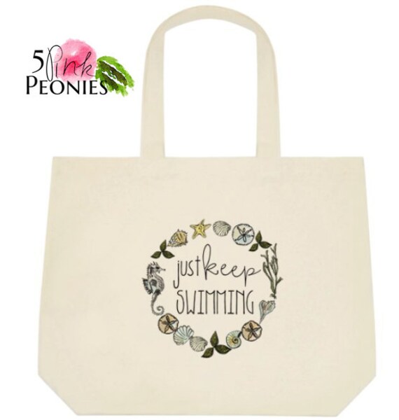swimming tote bag