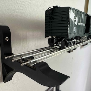 O Scale Wall Mount Bracket - Single Bracket (O27 Compatible)