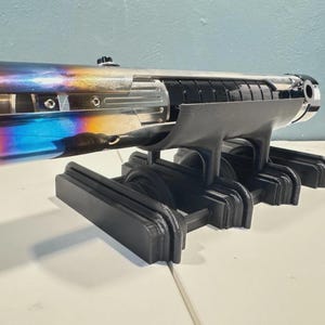 Lichtschwertständer | Schwarz 18 cm x 9 cm x 6 cm