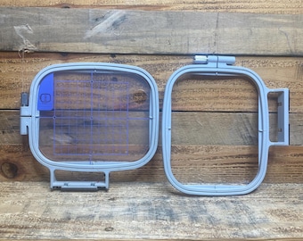 Genuine Babylock Sewing Machine 5” x 4” Embroidery Hoop Set Of Two - Ellure, Emore, Esante - brother embroidery hoop