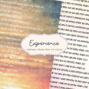 Printable Bible Verses from Psalms - Scripture for Journaling and Faith Art - Vintage-Style Digital Download - Psalms of Comfort