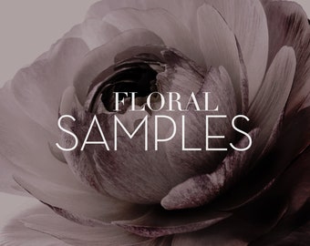 Floral Wall Stickers - SAMPLE SWATCHES