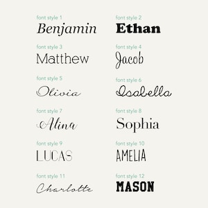 Personalized Name Lettering Decal