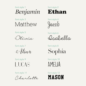 Personalized Name Lettering Decal image 1