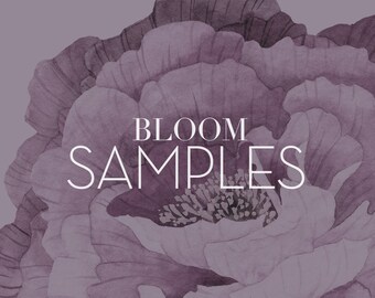 Bloom Wall Stickers - SAMPLE SWATCHES
