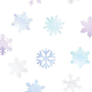 Frozen Winter Snowflakes, Multi, - Peel and Stick Wall Stickers