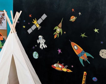 Outer Space - Peel and Stick Wall Sticker