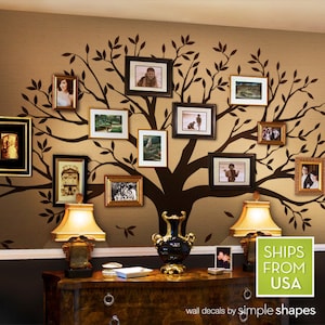 Wall Decals Kids Wall Decals Nursery Family Tree Decals for Home and Baby Nursery image 1