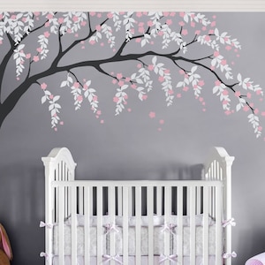 Cherry Blossom Weeping Willow Tree Decal Baby Girls Nursery Etsy Shop for cherry blossom wall decal online at target. usd