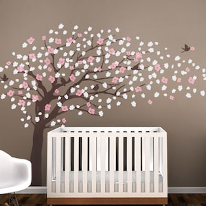 Tree Wall Decals - Cherry Blossom Tree Decal - Elegant Style - LARGE