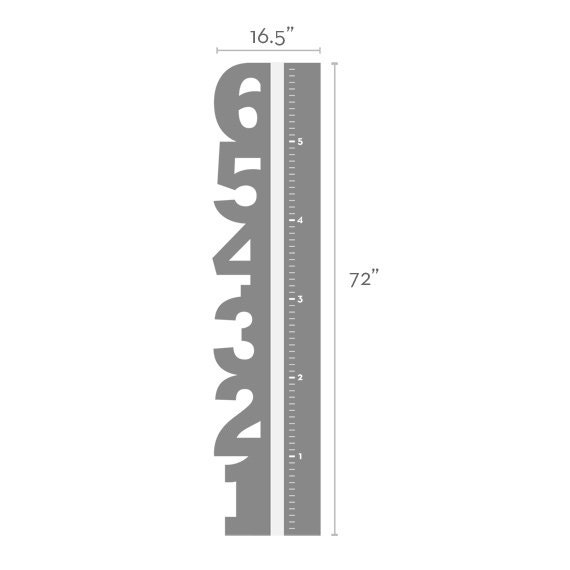 Growth Chart Numbers