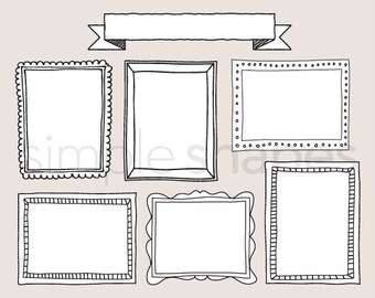 Kids Art Display Frames - Photo Frames - Wall Stickers - Peel and Stick
