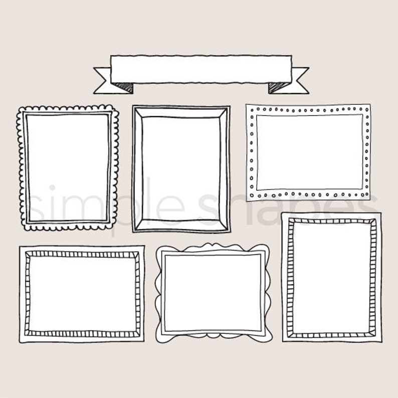 Kids Art Display Frames Photo Frames Wall Stickers Peel Etsy UK