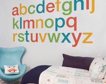 Alphabet Wall Decals - Wall Sticker