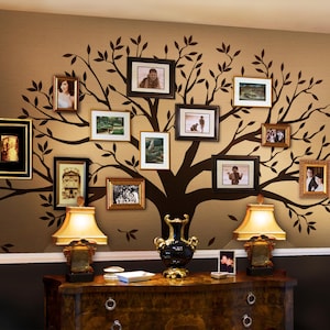 Wall Decals Murals Tree Wall Decal, family Tree Wall Decal Sticker - Living Room Wall Decals - wall graphic