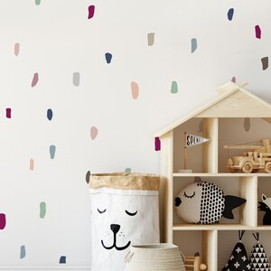 Confetti Time, Multi, - Peel and Stick Wall Stickers Kids Room Decor - Etsy