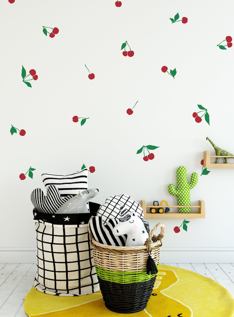 Cherry Fruit Wall Decal image 2