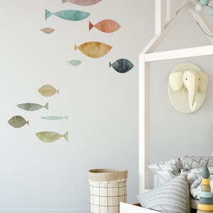 School of Fish Wall Sticker, Summer Sands Peel and Stick image 5