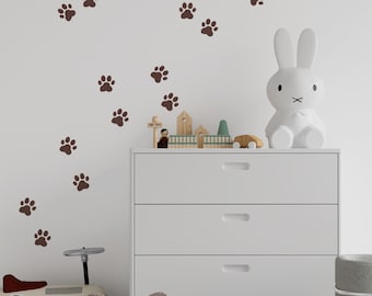 Paw Prints Wall Decal