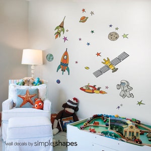 Outer Space Peel and Stick Wall Sticker image 4
