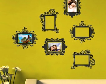 Vintage Photo Frames - Vinyl Wall Sticker