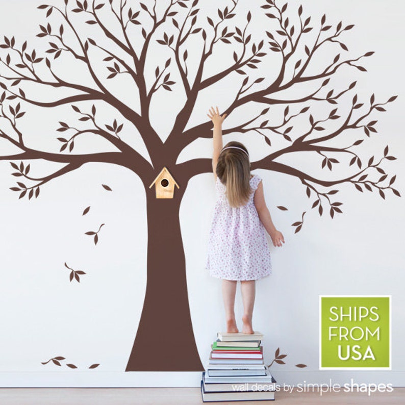 Wall Decals Kids Wall Decals Nursery Family Tree Decals for Etsy