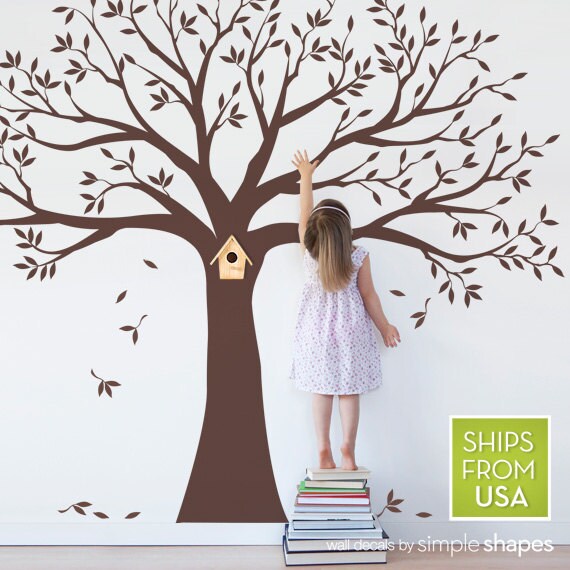 Wall Decals Kids Wall Decals Nursery Family Tree Decals for Etsy