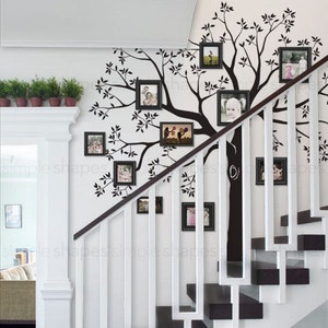 Staircase family Tree Wall Decal Tree Wall Decal Sticker Scheme B