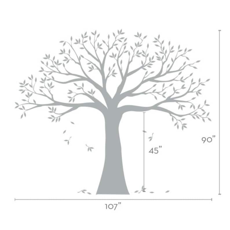 Wall Decals Kids Wall Decals Nursery Family Tree Decals for Etsy