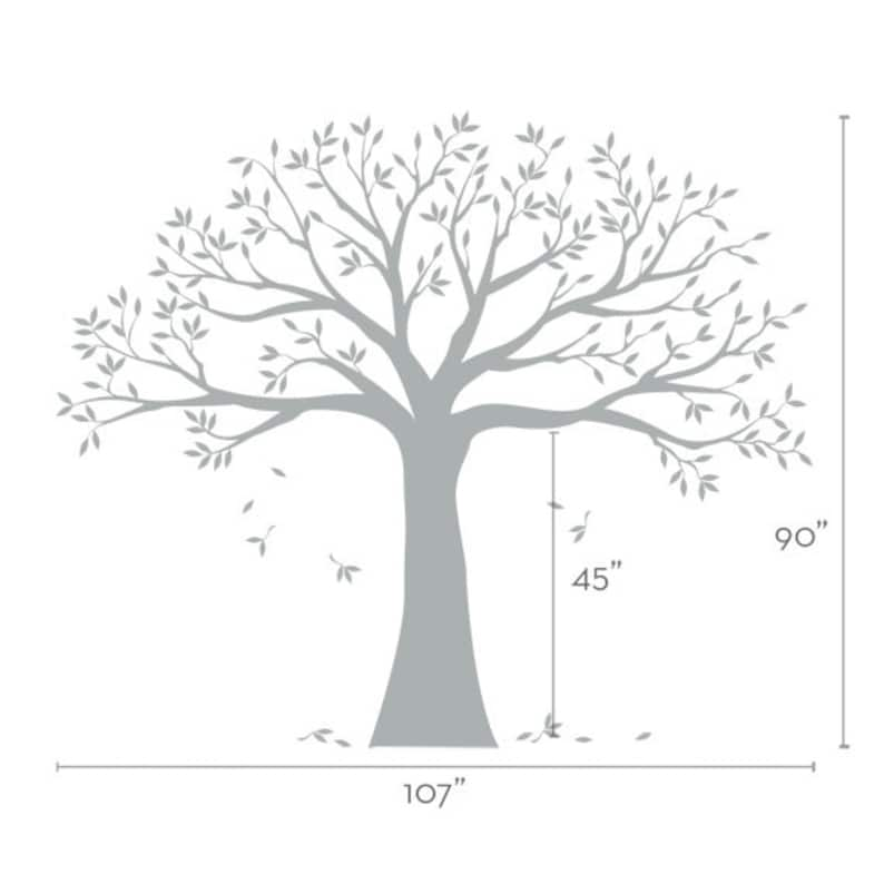 Wall Decals Kids Wall Decals Nursery Family Tree Decals for Home and Baby Nursery image 4