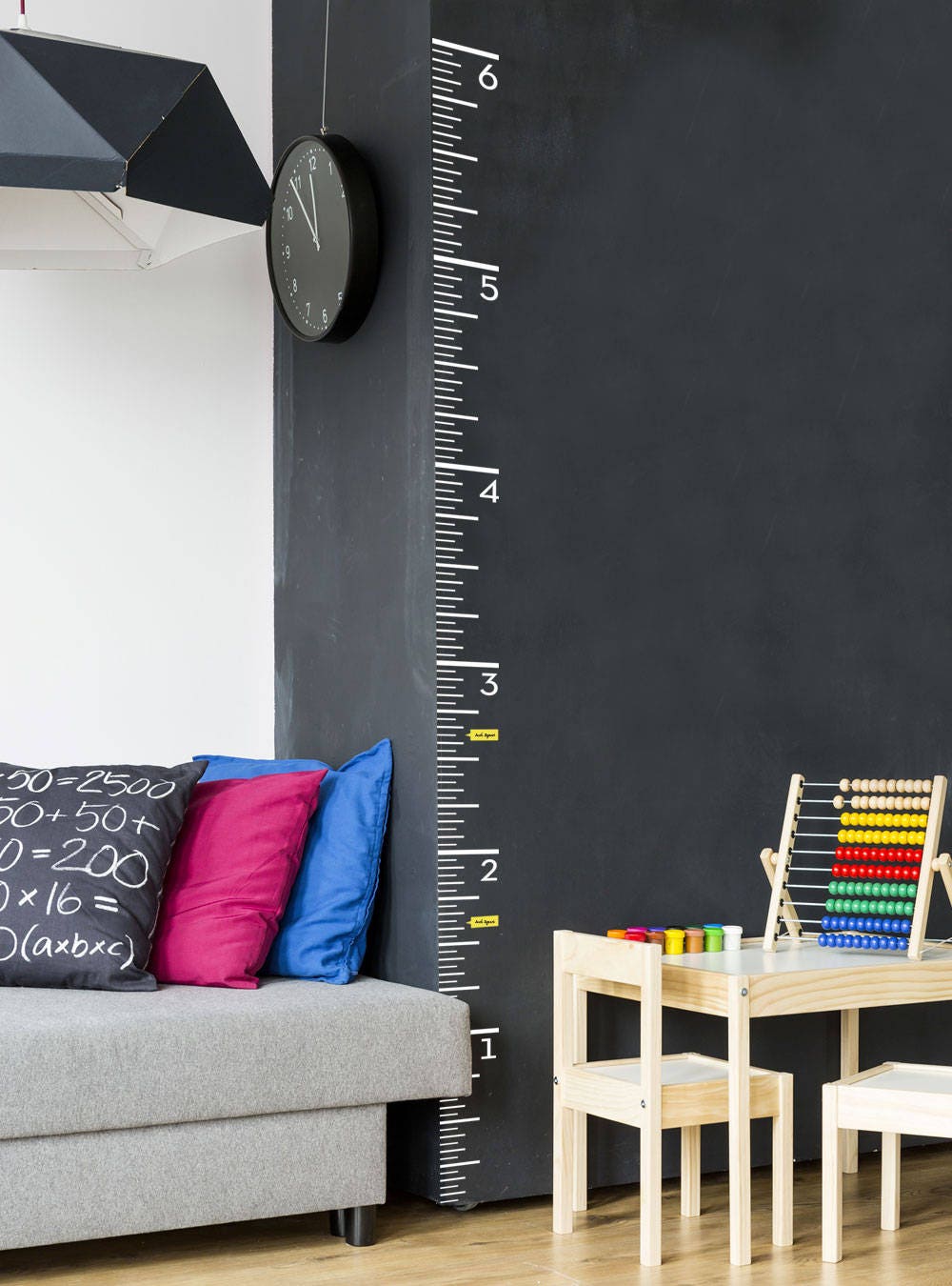 Growth Chart Ruler Decal Children's Vinyl Wall Decal Etsy Australia