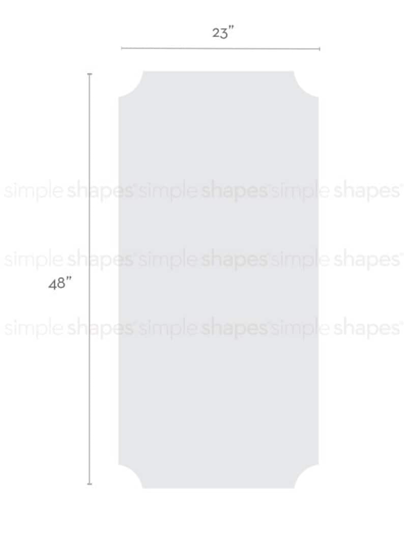 Chalkboard Wall Decal Elegant Style Extra Large Chalkboard Etsy