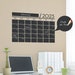 Chalkboard 2023 Wall Calendar - Small Vinyl Wall Decals - 2023 Calendar by Simple Shapes 