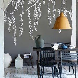 Leafy Weeping Willow Tree Decal image 6