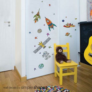 Outer Space Peel and Stick Wall Sticker image 3