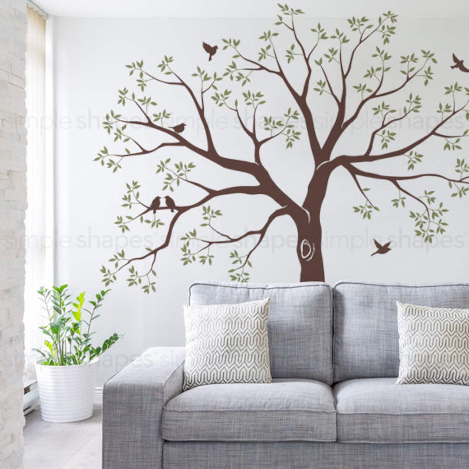 Staircase Family Tree Wall Decal Tree Wall Decal Sticker Etsy UK