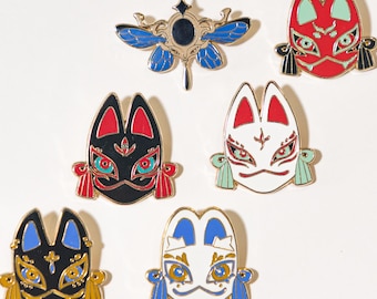 Original Masks Enamel Pin