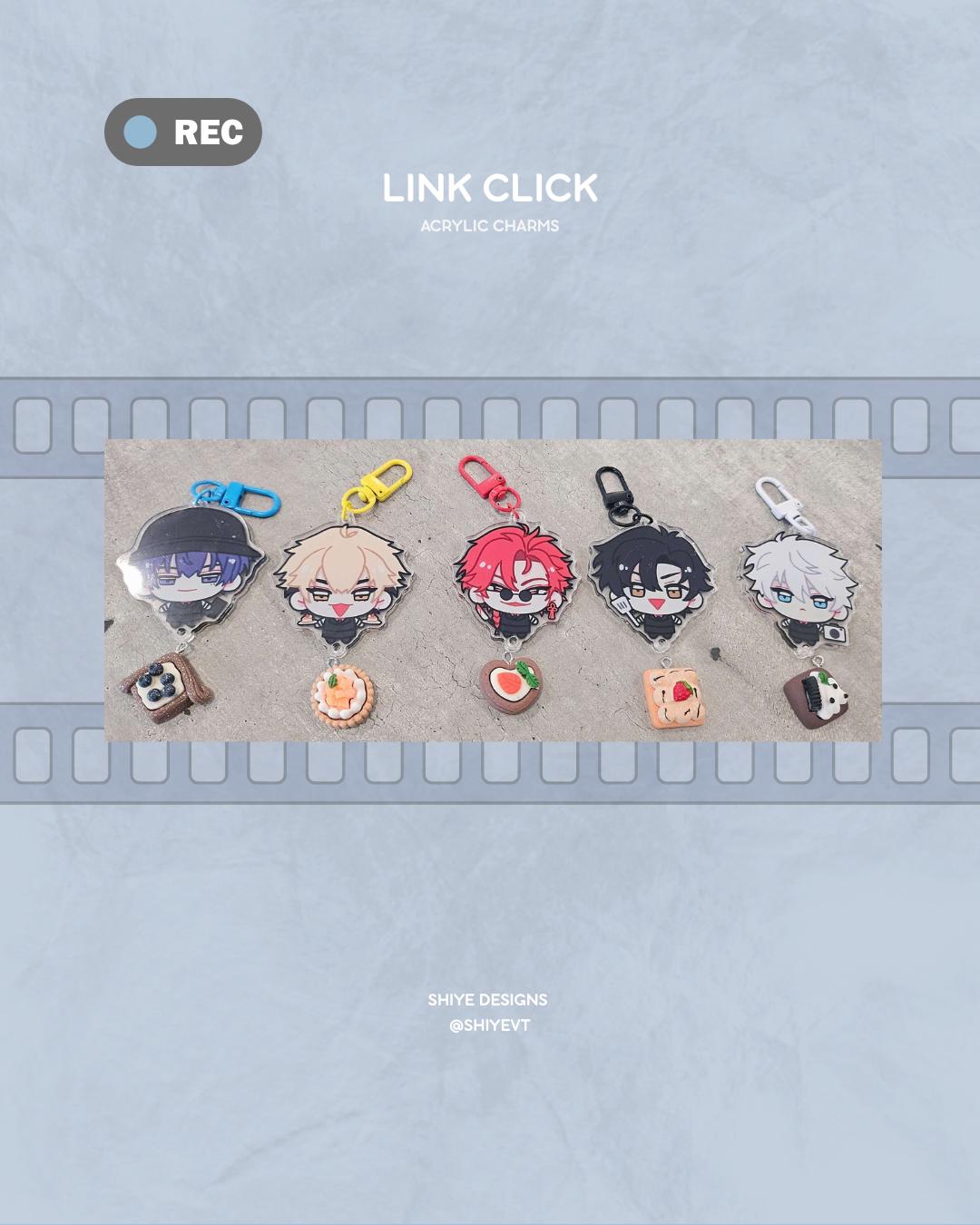 Link Click Cafe Keychain - Etsy