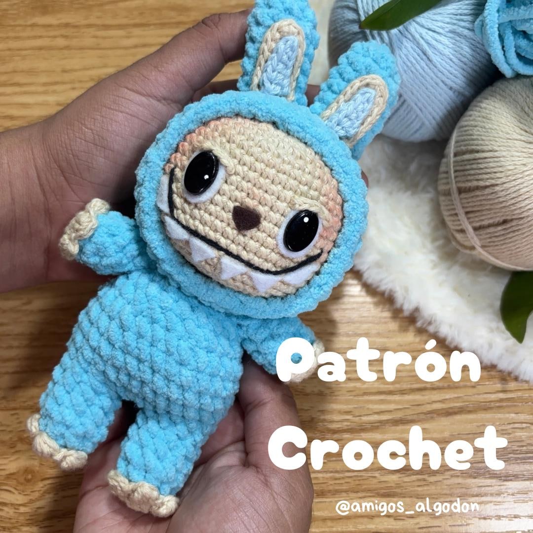 Labubu Crochet Pattern - Etsy