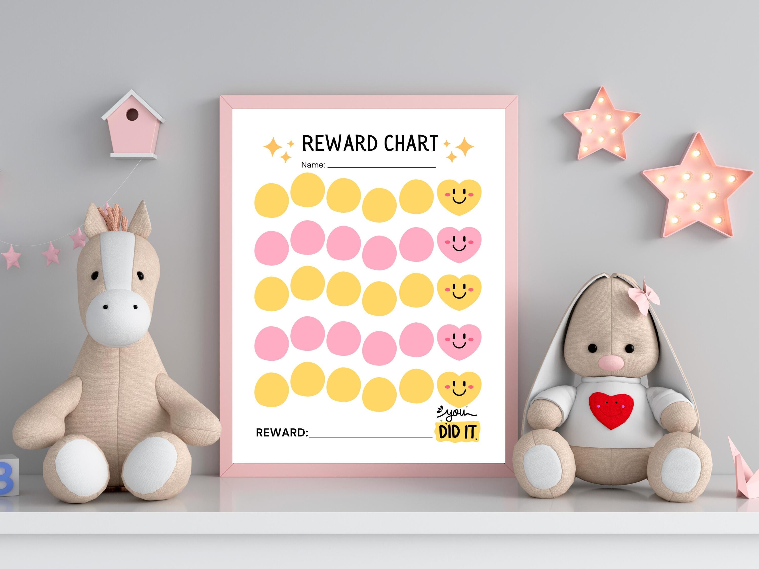Reward Chart, Toddler Reward Chart, Reward Chart Printable, Kids ...