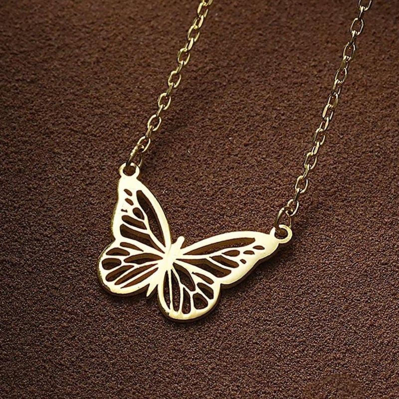 butterfly-14-k-pendant-etsy-uk