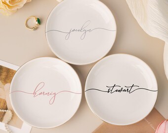 Wedding Gifts for Couple, Personalized Ring Dish, Couples Gift, Bridal Shower Gift, Personalized Engagement Gift for Bride, Gift for Wife