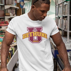 Bethune Cookman University T-Shirt | HBCU Pride Tee | Wildcats Apparel | Bethune Cookman College Spirit | Bethune Unisex Heavy Cotton Tee