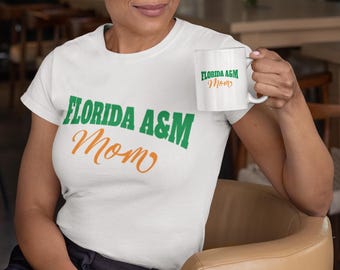 Florida AM Mom T-Shirt, Proud Rattler HBCU Parent Tee