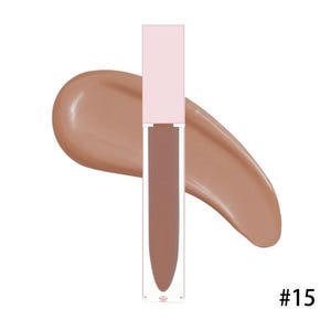 Lip Gloss #15 – hot cocoa & Sealed | Shiny, Smooth, Hydrating Gloss”