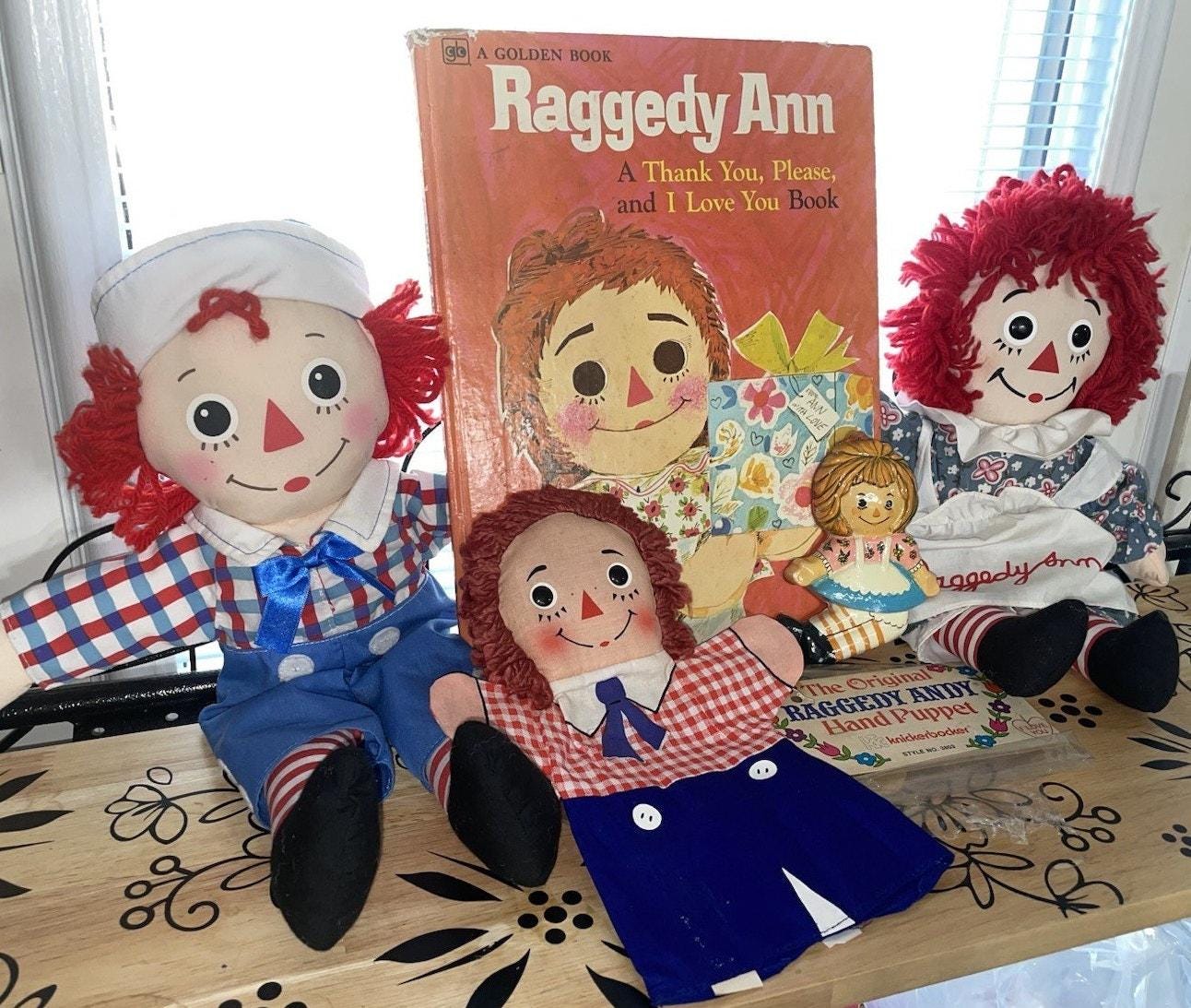 Raggedy ann andy set knickerbocker - Etsy 日本