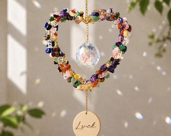 Atrapasueños con forma de corazón personalizado para mascotas, Atrapasueños conmemorativo para mascotas, Regalo de condolencias conmemorativo, Regalo del Puente Arcoíris, Campana de viento LM1605